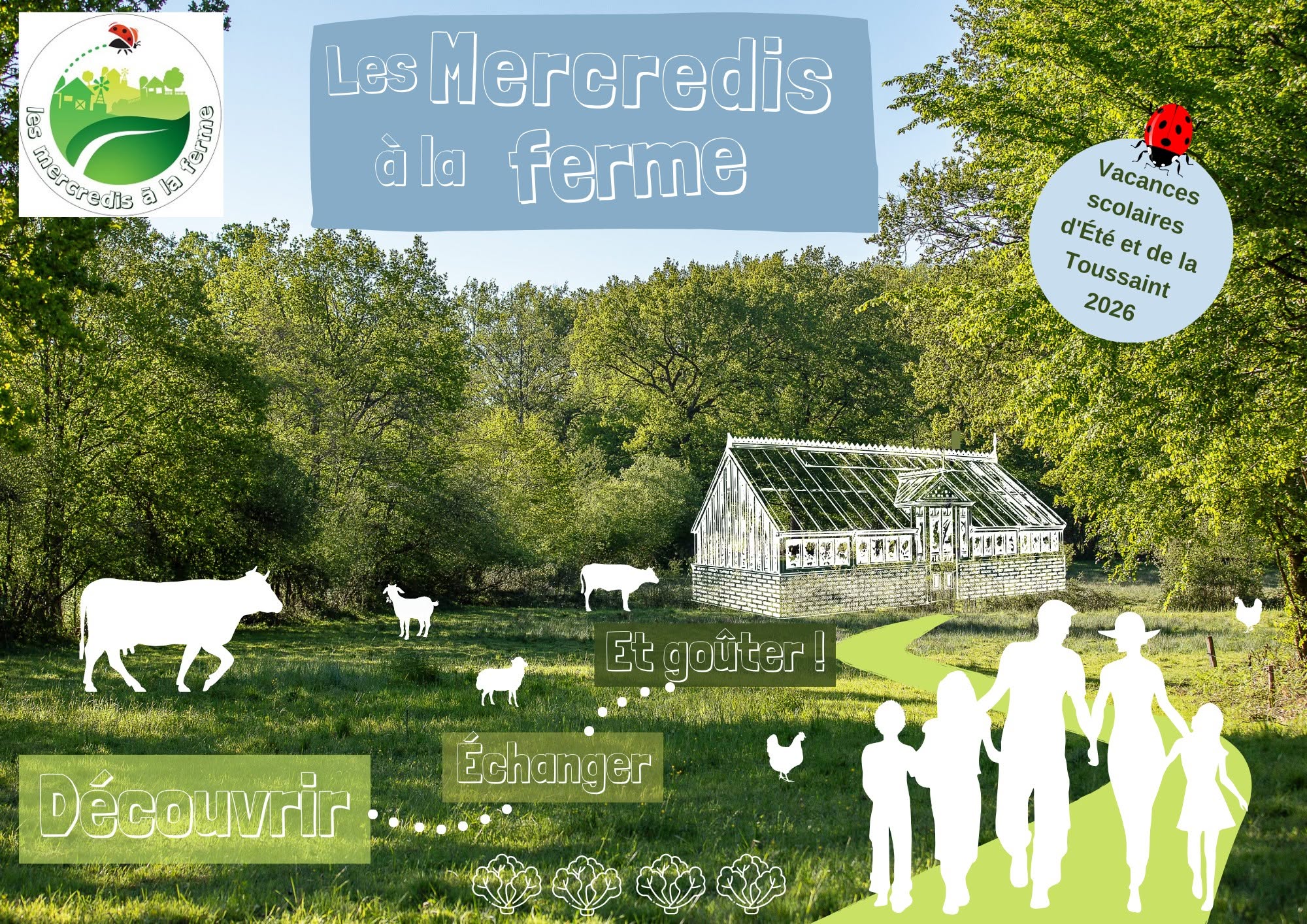 Les mercredis à la ferme ... à Bicyclette !